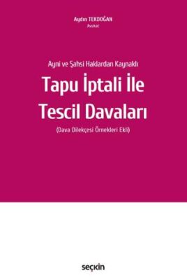 Tapu İptali ile Tescil Davaları - 1