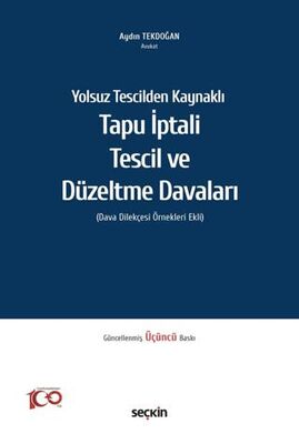 Tapu İptali - Tescil ve Düzeltme Davaları