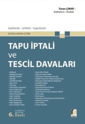 Tapu İptali ve Tescil Davaları - Adalet Yayınevi