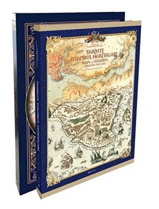 Tarihte İstanbul Haritaları Özel Üretim Kutulu