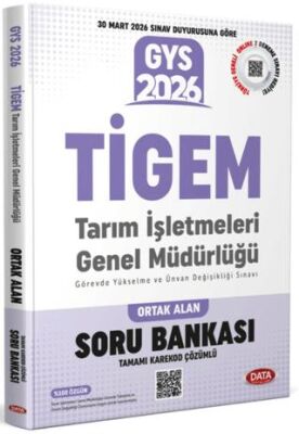 Tarım İşletmeleri Genel Müdürlüğü TİGEM GYS Ortak Alan Soru Bankası - Karekod Çözümlü - 1