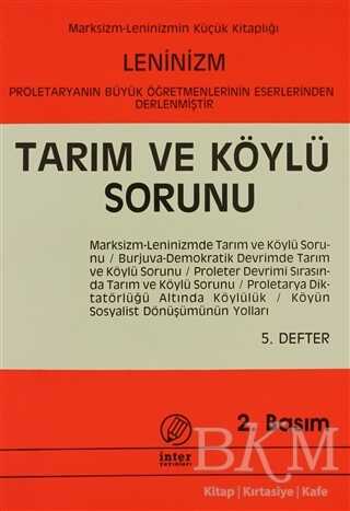 Tarım ve Köylü Sorunu - İnter Yayınları