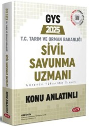 Tarım ve Orman Bakanlığı Sivil Savunma Uzmanı GYS Konu Anlatımlı - Data Yayınları