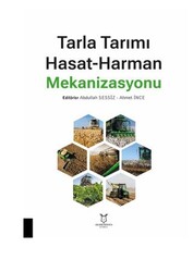 Tarla Tarımı Hasat-Harman Mekanizasyonu - Akademisyen Kitabevi