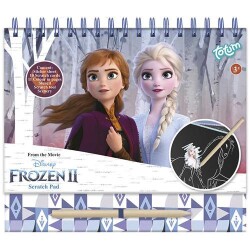 Taros 9280 Disney Frozen Scratch Book - Taros