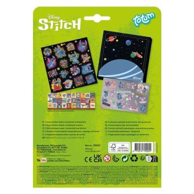 Taros 9284 Disney Stitch Sticker Set - 2