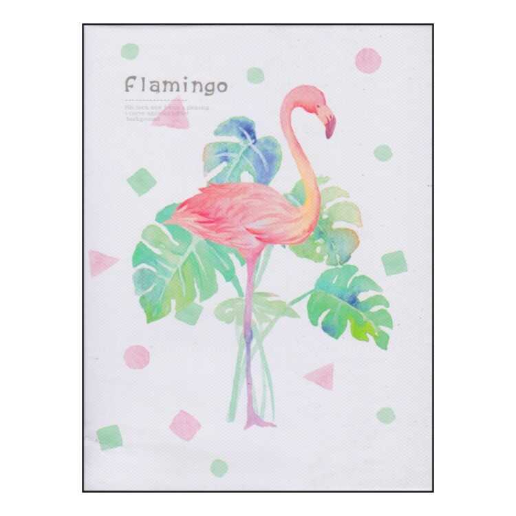 Taros Unick Color Ciltli A4 Plastik Kapak Flamingo Defter