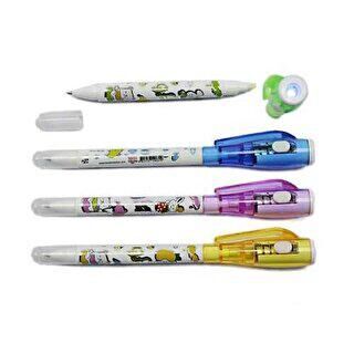 Taros Vintage Label Secret Pen Işıklı Görünmez Kalem - 1