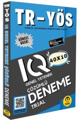 Tasarı Eğitim Yayınları 2025 TR YÖS IQ 40X10 Çözümlü Deneme - Tasarı Eğitim Yayınları
