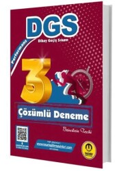 Tasarı Eğitim Yayınları DGS Performans 3 Çözümlü Deneme - Tasarı Eğitim Yayınları