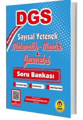 Tasarı Eğitim Yayınları DGS Performans Sayısal Yetenek Çözümlü Soru Bankası - 1