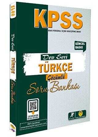 Tasarı Yayıncılık 2024 KPSS Dev Seri- Türkçe Soru Bankası
