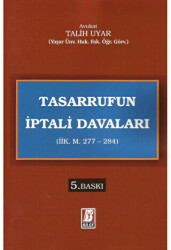 Tasarrufun İptali Davaları İİK. M. 277 - 284 - Bilge Yayınevi