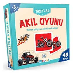 Blue Focus Taşıtlar - Akıl Oyunu 48 Parça - Blue Focus Yayınları
