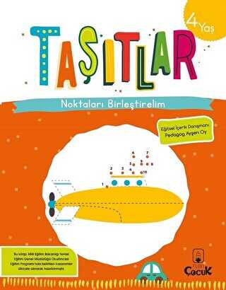 Taşıtlar - Noktaları Birleştirelim 4 Yaş - 1