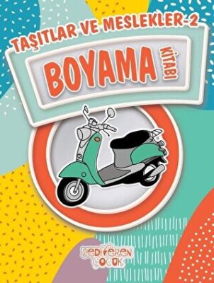 Taşıtlar ve Meslekler 2 Boyama Kitabı kapağı