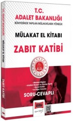 T.C. Adalet Bakanlığı Zabıt Katibi Mülakat El Kitabı Soru Cevaplı - Yargı Yayınevi