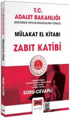T.C. Adalet Bakanlığı Zabıt Katibi Mülakat El Kitabı Soru Cevaplı - 1