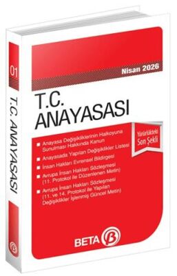 T.C. Anayasası - Nisan 2026 - 1