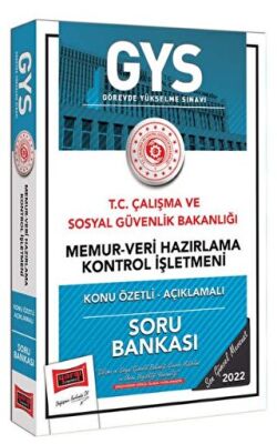Yargı Yayınevi T.C Çalışma ve Sosyal Güvenlik Bakanlığı Memur-Veri Hazırlama Kontrol İşletmeni Kadrosu İçin Konu Özetli Açıklamalı Soru Bankası Yargı Yayınları - 1