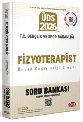 T.C. Gençlik ve Spor Bakanlığı Fizyoterapist ÜDS Soru Bankası - Karekod Çözümlü - 1
