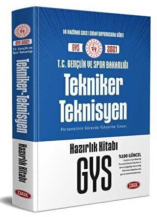 T.C. Gençlik ve Spor Bakanlığı GYS Tekniker Teknisyen Hazırlık Kitabı - Data Yayınları