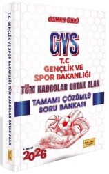 T.C. Gençlik ve Spor Bakanlığı GYS Tüm Kadrolar Ortak Alan Tamamı Çözümlü Soru Bankası - Makro Kitabevi
