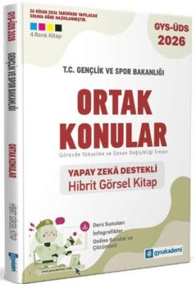 T.C. Gençlik ve Spor Bakanlığı Ortak Konular Yapay Zeka Destekli Hibrit Kitap - 1