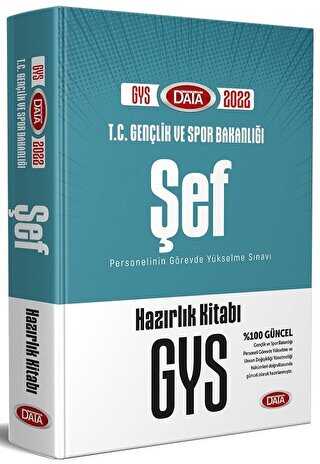 T.C. Gençlik ve Spor Bakanlığı Şef GYS Hazırlık Kitabı - Data Yayınları