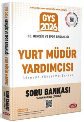 T.C. Gençlik ve Spor Bakanlığı Yurt Müdür Yardımcısı Soru Bankası - Karekod Çözümlü - 1