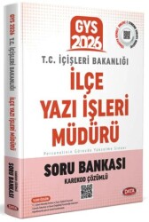 T.C. İçişleri Bakanlığı İlçe Yazı İşleri Müdürü GYS Soru Bankası - Karekod Çözümlü - Data Yayınları