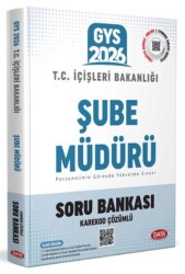 T.C. İçişleri Bakanlığı Şube Müdür GYS Soru Bankası - Karekod Çözümlü - Data Yayınları