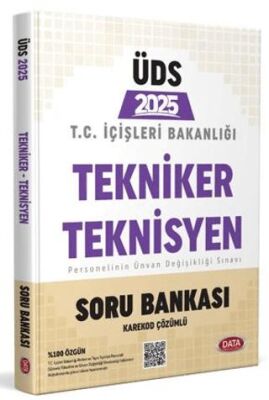 Data Yayınları T.C. İçişleri Bakanlığı Tekniker - Teknisyen ÜDS Soru Bankası - 1