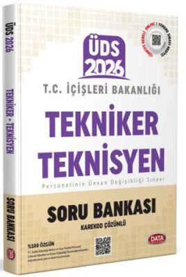T.C. İçişleri Bakanlığı Tekniker - Teknisyen ÜDS Soru Bankası - Karekod Çözümlü - 1