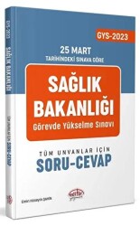 Editör Yayınevi T.C. Sağlık Bakanlığı GYS Soru-Cevap - Editör Yayınevi