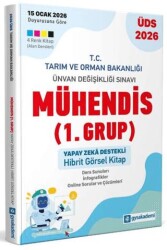 Tarım ve Orman Bakanlığı Ünvan Değişikliği Sınavı Mühendis 1. Grup Hibrit Kitap - gysakademi