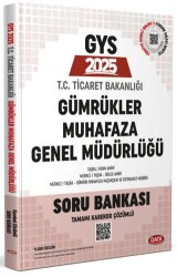 Ticaret Bakanlığı Gümrükler Muhafaza Genel Müdürlüğü 2025 GYS Soru Bankası - Karekod Çözümlü - Data Yayınları