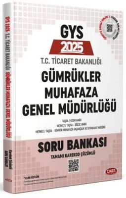 Ticaret Bakanlığı Gümrükler Muhafaza Genel Müdürlüğü 2025 GYS Soru Bankası - Karekod Çözümlü - 1