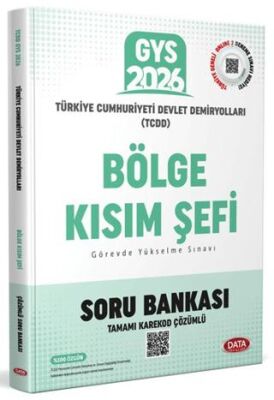 TCDD GYS Bölge Kısım Şefi Tamamı Karekod Çözümlü Soru Bankası - 1
