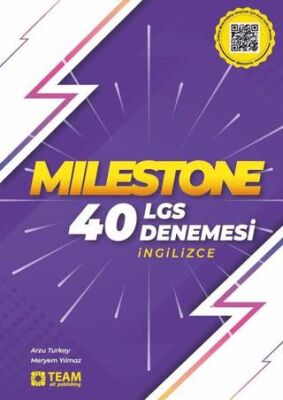 TEAM Elt Publishing Milestone 40 LGS Denemesi İngilizce - 1