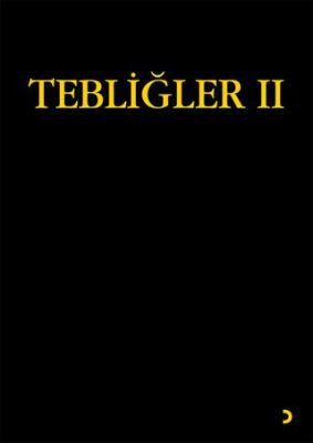 Tebliğler II - 1