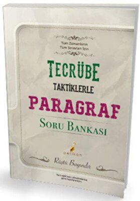 Pelikan Tıp Teknik Yayıncılık Tecrübe Taktiklerle Paragraf Soru Bankası - 1