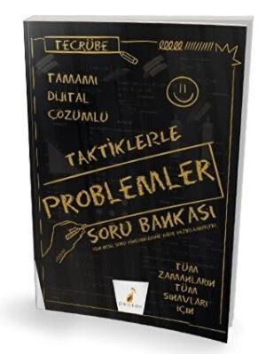Pelikan Tıp Teknik Yayıncılık Tecrübe Taktiklerle Problemler Tamamı Dijital Çözümlü Soru Bankası - 1