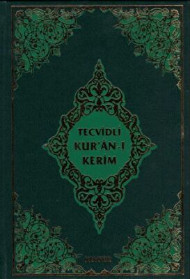 Tecvidli Kur`an-ı Kerim kapağı