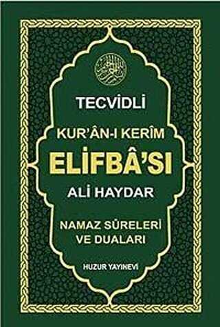 Tecvidli Kur`an-ı Kerim Elifba`sı 053 - Huzur Yayınevi