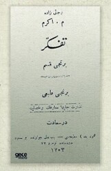 Tefekkür Osmanlıca - Gece Kitaplığı