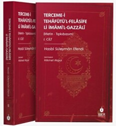 Tehafütü`l-Felasife Li İmami`l-Gazzali 2 Cilt Takım - İBER