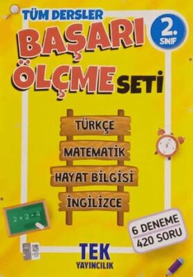 Tek Yayıncılık 2. Sınıf Tüm Dersler Başarı Ölçme Seti - 1