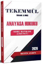 Tekemmül Anayasa Hukuku Soru Bankası - Statü Akademi Yayınları