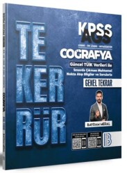 TEKERRÜR KPSS AGS Coğrafya Genel Tekrar - Benim Hocam Yayınları